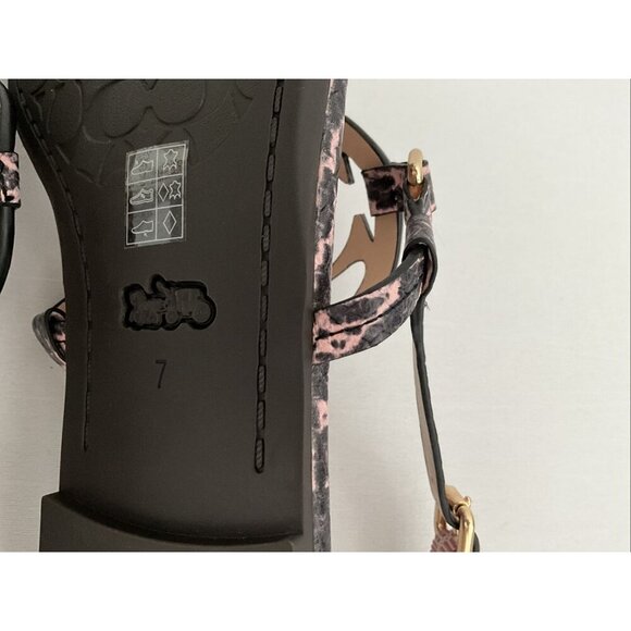 Coach Sandal's Women Sz 7 - Picture 7 of 8